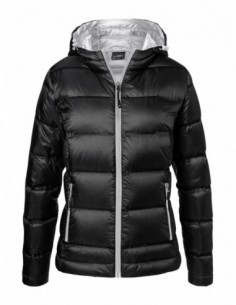 Ladies' Hooded Down Jacket