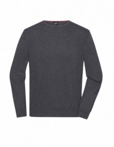 Mens' Round-Neck Pullover