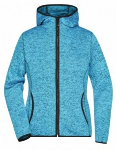 Ladies' Knitted Fleece Hoody