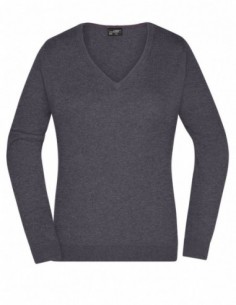 Ladies' V-Neck Pullover
