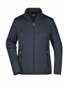 Ladies' Knitted Fleece Jacket
