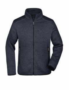 Men's Knitted Fleece Jacket