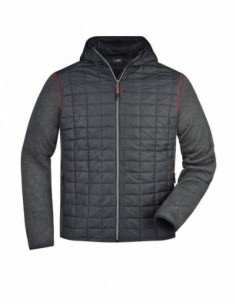 Men's Knitted Hybrid Jacket