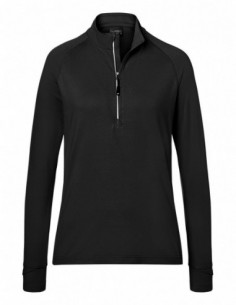 Ladies' Sports  Shirt Halfzip