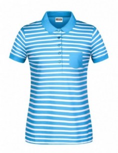 Ladies' Polo Striped