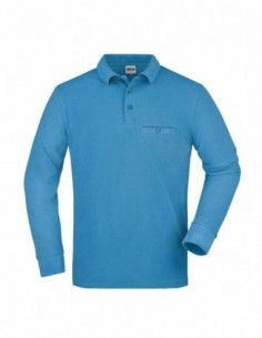 Men's Workwear Polo Pocket...