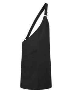 Asymmetrical Bib Apron with...