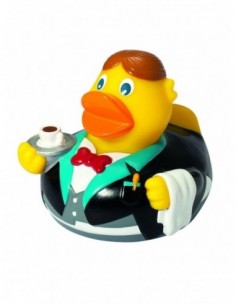 Squeaky duck, waiter