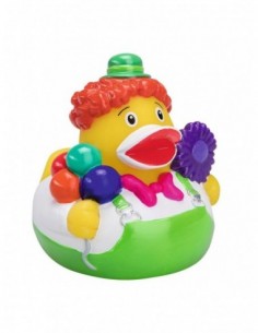 Squeaky duck, clown