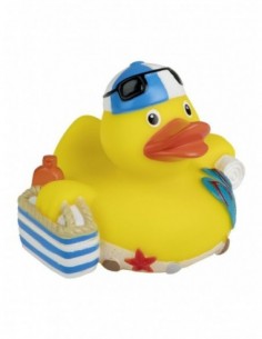 Squeaky duck, beach