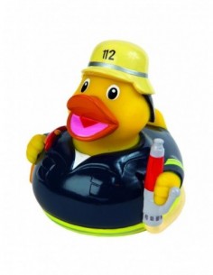 Squeaky duck, firefighter
