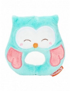 Owl with a rattle