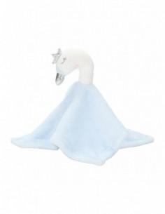 Cuddly blankets swan's head