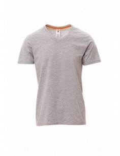 V-NECK MELANGE - Grigio Melange