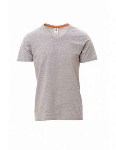 V-NECK MELANGE - Grigio Melange