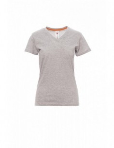 V-NECK LADY MELANGE - Grigio Melange
