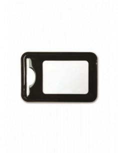 EMB-BADGE HOLDER - Nero