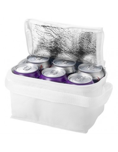 Borsa termica Spectrum 6 lattine - Solido Bianco