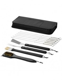 Set BBQ 11 pezzi Asado - Nero