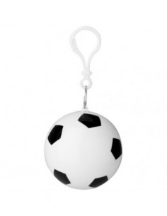 Poncho da pioggia Xina - calcio - Solido Bianco