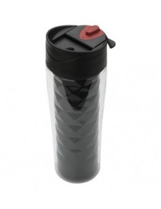 Bicchiere termico 2 in 1 Traverse - Nero