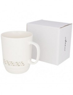 Tazza in ceramica trasparente Glimpse - Solido Bianco