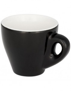 Tazza per caffè espresso colorata Perk - Nero