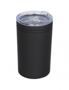 Bicchiere termico con isolamento sottovuoto Pika - Nero