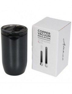 Bicchiere termico con isolamento sottovuoto in rame Lagom - Nero