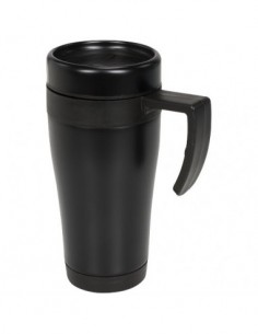 Tazza termica da 400 ml Cayo - Nero