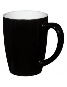 Tazza in ceramica da 350 ml Mendi - Nero