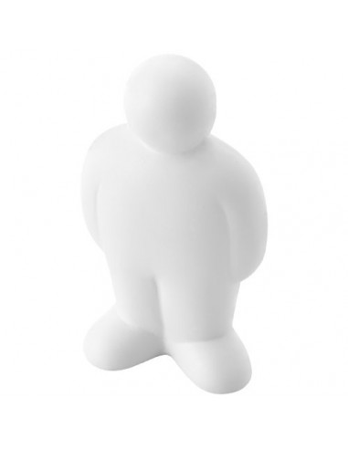 Antistress a forma di omino - Solido Bianco