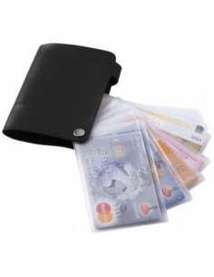 Porta carte di credito Valencia - Nero
