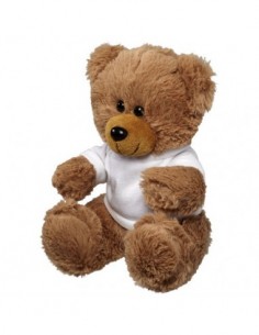 ORSETTO PELUCHE CON T-SHIRT - Solido Bianco