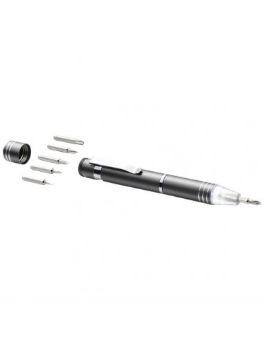 Set di cacciaviti 7 funzioni Duke - Grigio