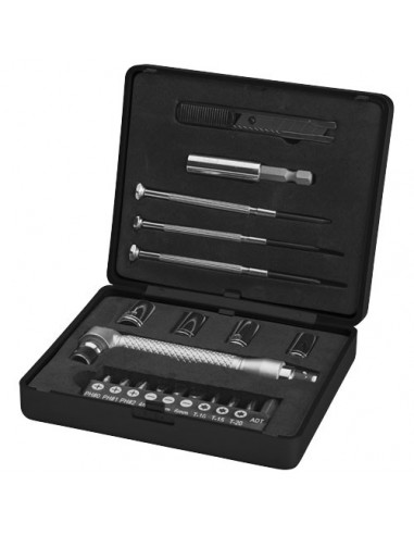 Set attrezzi 20 pezzi - Nero