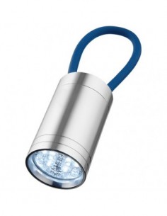 Torcia a 6 LED con cinturino fluorescente Vela - Royal Blu
