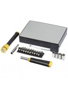 Set utensili da 18 pezzi Parthenon - Nero