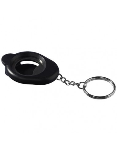 Portachiavi apribottiglie Cappi - Nero