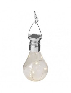 Lampada solare Surya con luce LED - Trasparente