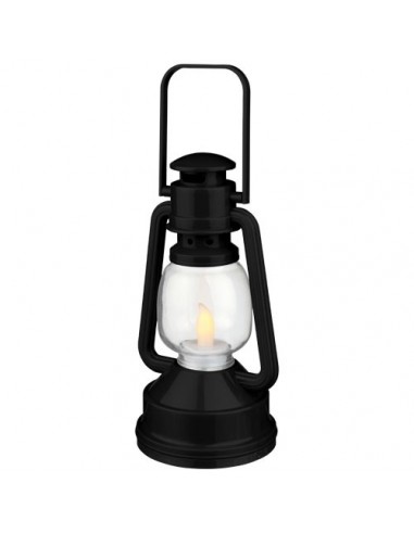 Lanterna Emerald con luce LED - Nero