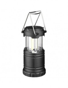 Lanterna Cobalt con luce COB - Nero