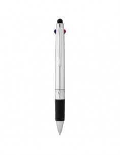 Penna stilo a sfera Burnie 3 in 1 - Argento