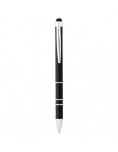 Penna a sfera e stylus Charleston - Nero