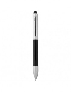 Penna a sfera multi inchiostro e stylus Seosan - Nero