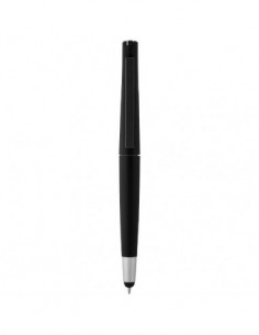 Penna a sfera e stylus Naju con memory stick da 4 GB - Nero
