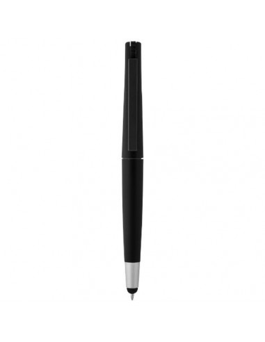Penna a sfera e stylus Naju con memory stick da 4 GB - Nero