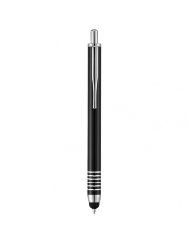 Penna a sfera e stylus Zoe - Nero