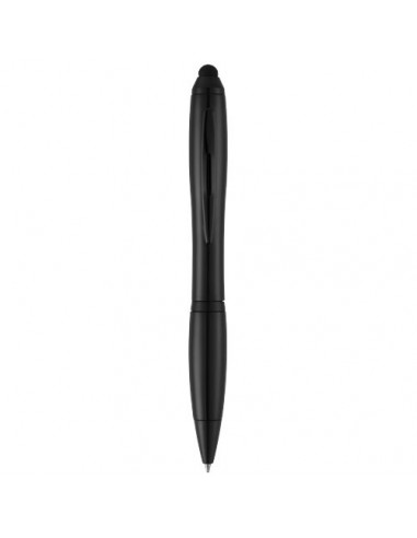 Penna a sfera con stylus Nash - Nero