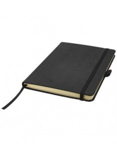 Notebook aspetto legno - Nero